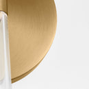 LED Wall Sconce<br /><span style="color:#4AB0CE;">Entrega: 2-3 semanas en USA</span><br /><span style="color:#4AB0CE;font-size:60%;">PREGUNTE POR ENTREGA EN PANAMA</span><br />Collection: Silas<br />Finish: Burnished Brass | Burnished Brass