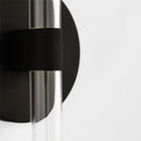 LED Wall Sconce<br /><span style="color:#4AB0CE;">Entrega: 4-10 dias en USA</span><br /><span style="color:#4AB0CE;font-size:60%;">PREGUNTE POR ENTREGA EN PANAMA</span><br />Collection: Silas<br />Finish: Midnight Black | Midnight Black