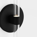 LED Wall Sconce<br /><span style="color:#4AB0CE;">Entrega: 2-3 semanas en USA</span><br /><span style="color:#4AB0CE;font-size:60%;">PREGUNTE POR ENTREGA EN PANAMA</span><br />Collection: Silas<br />Finish: Midnight Black | Midnight Black