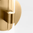 LED Wall Sconce<br /><span style="color:#4AB0CE;">Entrega: 4-10 dias en USA</span><br /><span style="color:#4AB0CE;font-size:60%;">PREGUNTE POR ENTREGA EN PANAMA</span><br />Collection: Silas<br />Finish: Burnished Brass | Burnished Brass