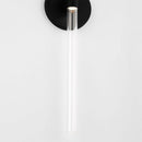 LED Wall Sconce<br /><span style="color:#4AB0CE;">Entrega: 4-10 dias en USA</span><br /><span style="color:#4AB0CE;font-size:60%;">PREGUNTE POR ENTREGA EN PANAMA</span><br />Collection: Silas<br />Finish: Midnight Black | Midnight Black