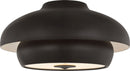 One Light Flush Mount<br /><span style="color:#4AB0CE;">Entrega: 4-10 dias en USA</span><br /><span style="color:#4AB0CE;font-size:60%;">PREGUNTE POR ENTREGA EN PANAMA</span><br />Collection: Solene<br />Finish: Aged Iron | Aged Iron