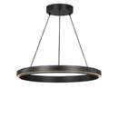 LED Chandelier<br /><span style="color:#4AB0CE;">Entrega: 4-10 dias en USA</span><br /><span style="color:#4AB0CE;font-size:60%;">PREGUNTE POR ENTREGA EN PANAMA</span><br />Collection: Aro<br />Finish: Midnight Black