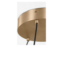 LED Chandelier<br /><span style="color:#4AB0CE;">Entrega: 4-10 dias en USA</span><br /><span style="color:#4AB0CE;font-size:60%;">PREGUNTE POR ENTREGA EN PANAMA</span><br />Collection: Aro<br />Finish: Satin Brass