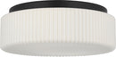 Two Light Flush Mount<br /><span style="color:#4AB0CE;">Entrega: 1-2 semanas en USA</span><br /><span style="color:#4AB0CE;font-size:60%;">PREGUNTE POR ENTREGA EN PANAMA</span><br />Collection: Axira<br />Finish: Midnight Black