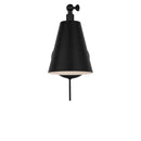 One Light Wall Sconce<br /><span style="color:#4AB0CE;">Entrega: 4-10 dias en USA</span><br /><span style="color:#4AB0CE;font-size:60%;">PREGUNTE POR ENTREGA EN PANAMA</span><br />Collection: Drae<br />Finish: Midnight Black