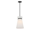 One Light Pendant<br /><span style="color:#4AB0CE;">Entrega: 10-11 semanas en USA</span><br /><span style="color:#4AB0CE;font-size:60%;">PREGUNTE POR ENTREGA EN PANAMA</span><br />Collection: Fynn<br />Finish: Midnight Black