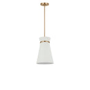 One Light Pendant<br /><span style="color:#4AB0CE;">Entrega: 10-11 semanas en USA</span><br /><span style="color:#4AB0CE;font-size:60%;">PREGUNTE POR ENTREGA EN PANAMA</span><br />Collection: Fynn<br />Finish: Satin Brass