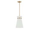 One Light Pendant<br /><span style="color:#4AB0CE;">Entrega: 10-11 semanas en USA</span><br /><span style="color:#4AB0CE;font-size:60%;">PREGUNTE POR ENTREGA EN PANAMA</span><br />Collection: Fynn<br />Finish: Satin Brass