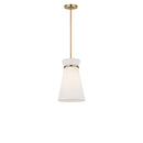One Light Pendant<br /><span style="color:#4AB0CE;">Entrega: 10-11 semanas en USA</span><br /><span style="color:#4AB0CE;font-size:60%;">PREGUNTE POR ENTREGA EN PANAMA</span><br />Collection: Fynn<br />Finish: Satin Brass