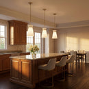 Generation Lighting - GLP1751SBE - One Light Pendant - Fynn - Satin Brass