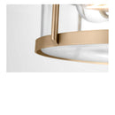 Two Light Flush Mount<br /><span style="color:#4AB0CE;">Entrega: 2-3 semanas en USA</span><br /><span style="color:#4AB0CE;font-size:60%;">PREGUNTE POR ENTREGA EN PANAMA</span><br />Collection: Lumra<br />Finish: Satin Brass