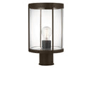 One Light Outdoor Post Lantern<br /><span style="color:#4AB0CE;">Entrega: 4-10 dias en USA</span><br /><span style="color:#4AB0CE;font-size:60%;">PREGUNTE POR ENTREGA EN PANAMA</span><br />Collection: Luning<br />Finish: Antique Bronze