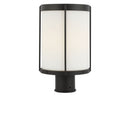 One Light Outdoor Post Lantern<br /><span style="color:#4AB0CE;">Entrega: 4-10 dias en USA</span><br /><span style="color:#4AB0CE;font-size:60%;">PREGUNTE POR ENTREGA EN PANAMA</span><br />Collection: Luning<br />Finish: Textured Black