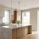 Generation Lighting - GLP1941BNE - One Light Pendant - Neblina - Brushed Nickel
