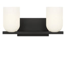 Two Light Vanity<br /><span style="color:#4AB0CE;">Entrega: 4-10 dias en USA</span><br /><span style="color:#4AB0CE;font-size:60%;">PREGUNTE POR ENTREGA EN PANAMA</span><br />Collection: Neblina<br />Finish: Midnight Black