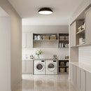 Generation Lighting - GLF1981MBK - LED Flush Mount - Nevado - Midnight Black