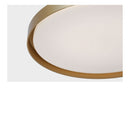 LED Flush Mount<br /><span style="color:#4AB0CE;">Entrega: 4-10 dias en USA</span><br /><span style="color:#4AB0CE;font-size:60%;">PREGUNTE POR ENTREGA EN PANAMA</span><br />Collection: Nevado<br />Finish: Satin Brass