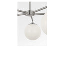 Five Light Chandelier<br /><span style="color:#4AB0CE;">Entrega: 4-10 dias en USA</span><br /><span style="color:#4AB0CE;font-size:60%;">PREGUNTE POR ENTREGA EN PANAMA</span><br />Collection: Nube<br />Finish: Brushed Nickel