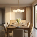 Generation Lighting - GLC1795SBE - Five Light Chandelier - Nube - Satin Brass
