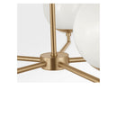 Five Light Chandelier<br /><span style="color:#4AB0CE;">Entrega: 4-10 dias en USA</span><br /><span style="color:#4AB0CE;font-size:60%;">PREGUNTE POR ENTREGA EN PANAMA</span><br />Collection: Nube<br />Finish: Satin Brass
