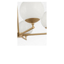 Five Light Chandelier<br /><span style="color:#4AB0CE;">Entrega: 4-10 dias en USA</span><br /><span style="color:#4AB0CE;font-size:60%;">PREGUNTE POR ENTREGA EN PANAMA</span><br />Collection: Nube<br />Finish: Satin Brass