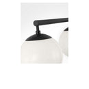 Four Light Linear Chandelier<br /><span style="color:#4AB0CE;">Entrega: 5-6 semanas en USA</span><br /><span style="color:#4AB0CE;font-size:60%;">PREGUNTE POR ENTREGA EN PANAMA</span><br />Collection: Nube<br />Finish: Midnight Black