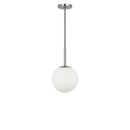 One Light Pendant<br /><span style="color:#4AB0CE;">Entrega: 4-10 dias en USA</span><br /><span style="color:#4AB0CE;font-size:60%;">PREGUNTE POR ENTREGA EN PANAMA</span><br />Collection: Nube<br />Finish: Brushed Nickel