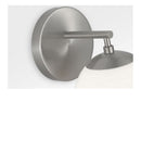 One Light Vanity<br /><span style="color:#4AB0CE;">Entrega: 4-10 dias en USA</span><br /><span style="color:#4AB0CE;font-size:60%;">PREGUNTE POR ENTREGA EN PANAMA</span><br />Collection: Nube<br />Finish: Brushed Nickel