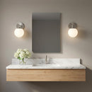 Generation Lighting - GLV1831BNE - One Light Vanity - Nube - Brushed Nickel
