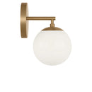 One Light Vanity<br /><span style="color:#4AB0CE;">Entrega: 7-8 semanas en USA</span><br /><span style="color:#4AB0CE;font-size:60%;">PREGUNTE POR ENTREGA EN PANAMA</span><br />Collection: Nube<br />Finish: Satin Brass