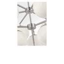 Ten Light Chandelier<br /><span style="color:#4AB0CE;">Entrega: 4-10 dias en USA</span><br /><span style="color:#4AB0CE;font-size:60%;">PREGUNTE POR ENTREGA EN PANAMA</span><br />Collection: Nube<br />Finish: Brushed Nickel