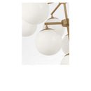 Ten Light Chandelier<br /><span style="color:#4AB0CE;">Entrega: 4-10 dias en USA</span><br /><span style="color:#4AB0CE;font-size:60%;">PREGUNTE POR ENTREGA EN PANAMA</span><br />Collection: Nube<br />Finish: Satin Brass