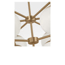 Ten Light Chandelier<br /><span style="color:#4AB0CE;">Entrega: 4-10 dias en USA</span><br /><span style="color:#4AB0CE;font-size:60%;">PREGUNTE POR ENTREGA EN PANAMA</span><br />Collection: Nube<br />Finish: Satin Brass