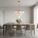 Generation Lighting - GLC18010SBE - Ten Light Chandelier - Nube - Satin Brass