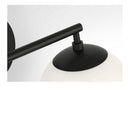 Two Light Vanity<br /><span style="color:#4AB0CE;">Entrega: 4-10 dias en USA</span><br /><span style="color:#4AB0CE;font-size:60%;">PREGUNTE POR ENTREGA EN PANAMA</span><br />Collection: Nube<br />Finish: Midnight Black