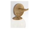 Two Light Vanity<br /><span style="color:#4AB0CE;">Entrega: 4-10 dias en USA</span><br /><span style="color:#4AB0CE;font-size:60%;">PREGUNTE POR ENTREGA EN PANAMA</span><br />Collection: Nube<br />Finish: Satin Brass
