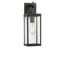 One Light Lantern<br /><span style="color:#4AB0CE;">Entrega: 18-19 semanas en USA</span><br /><span style="color:#4AB0CE;font-size:60%;">PREGUNTE POR ENTREGA EN PANAMA</span><br />Collection: Rox<br />Finish: Antique Bronze