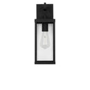 One Light Lantern<br /><span style="color:#4AB0CE;">Entrega: 4-10 dias en USA</span><br /><span style="color:#4AB0CE;font-size:60%;">PREGUNTE POR ENTREGA EN PANAMA</span><br />Collection: Rox<br />Finish: Textured Black