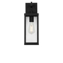 One Light Lantern<br /><span style="color:#4AB0CE;">Entrega: 4-10 dias en USA</span><br /><span style="color:#4AB0CE;font-size:60%;">PREGUNTE POR ENTREGA EN PANAMA</span><br />Collection: Rox<br />Finish: Textured Black