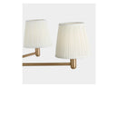 Five Light Chandelier<br /><span style="color:#4AB0CE;">Entrega: 4-10 dias en USA</span><br /><span style="color:#4AB0CE;font-size:60%;">PREGUNTE POR ENTREGA EN PANAMA</span><br />Collection: Vilera<br />Finish: Satin Brass