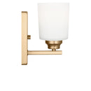 One Light Bath<br /><span style="color:#4AB0CE;">Entrega: 4-10 dias en USA</span><br /><span style="color:#4AB0CE;font-size:60%;">PREGUNTE POR ENTREGA EN PANAMA</span><br />Collection: Vinton<br />Finish: Satin Brass