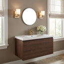 Generation Lighting - 4120901-848 - One Light Bath - Vinton - Satin Brass