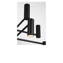 Eight Light Chandelier<br /><span style="color:#4AB0CE;">Entrega: 4-10 dias en USA</span><br /><span style="color:#4AB0CE;font-size:60%;">PREGUNTE POR ENTREGA EN PANAMA</span><br />Collection: Zentro<br />Finish: Midnight Black
