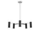 Five Light Chandelier<br /><span style="color:#4AB0CE;">Entrega: 4-10 dias en USA</span><br /><span style="color:#4AB0CE;font-size:60%;">PREGUNTE POR ENTREGA EN PANAMA</span><br />Collection: Zentro<br />Finish: Brushed Nickel