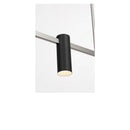 Four Light Linear Chandelier<br /><span style="color:#4AB0CE;">Entrega: 4-10 dias en USA</span><br /><span style="color:#4AB0CE;font-size:60%;">PREGUNTE POR ENTREGA EN PANAMA</span><br />Collection: Zentro<br />Finish: Brushed Nickel