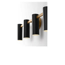 Four Light Vanity<br /><span style="color:#4AB0CE;">Entrega: 4-10 dias en USA</span><br /><span style="color:#4AB0CE;font-size:60%;">PREGUNTE POR ENTREGA EN PANAMA</span><br />Collection: Zentro<br />Finish: Satin Brass