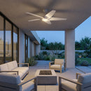Generation Lighting - 5DLWCSM56RZWD - 56" Ceiling Fan - Dellwood - Matte White