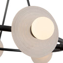 LED Chandelier<br /><span style="color:#4AB0CE;">Entrega: 4-10 dias en USA</span><br /><span style="color:#4AB0CE;font-size:60%;">PREGUNTE POR ENTREGA EN PANAMA</span><br />Collection: Dahlia<br />Finish: Urban Bronze/Alabaster