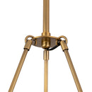 LED Chandelier<br /><span style="color:#4AB0CE;">Entrega: 4-10 dias en USA</span><br /><span style="color:#4AB0CE;font-size:60%;">PREGUNTE POR ENTREGA EN PANAMA</span><br />Collection: Dahlia<br />Finish: Vintage Brass/Alabaster